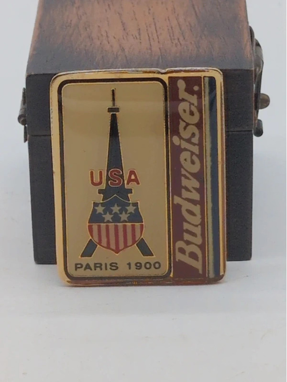 Budweiser USA Paris 1900 Olympic Sponsor Enamel Pin #2